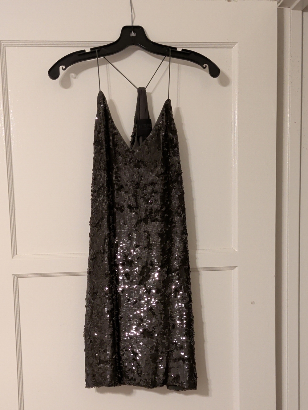 J. Crew Olive Green Sequin Dress